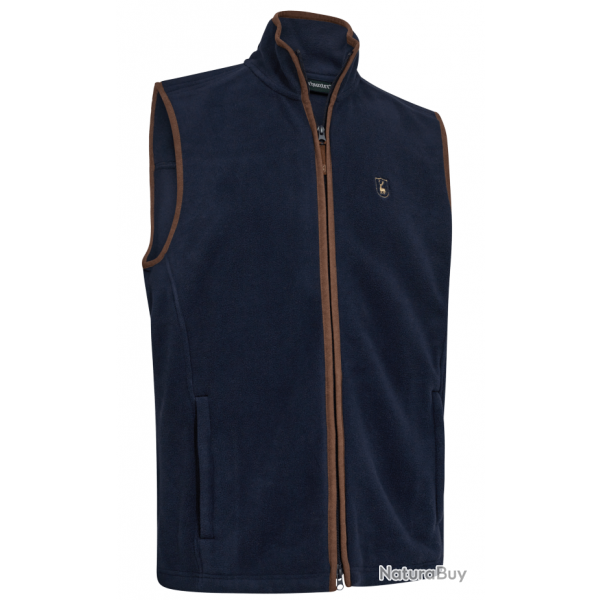 Gilet Polaire Cumbria bleu DEERHUNTER