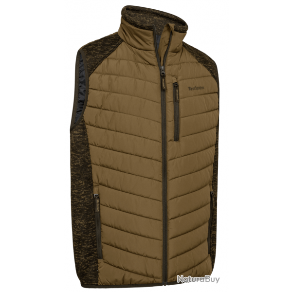 Gilet matelassé et tricot Moor butternut DEERHUNTER-XXL