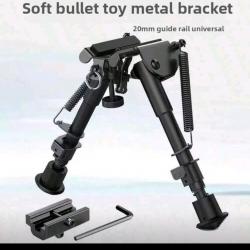 Bipieds pour rail 22mm picatinny + adaptateur porte grenadier