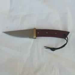 couteau artisanal amarante