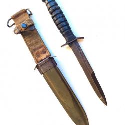 Poignard USM3 Camillus marquage lame