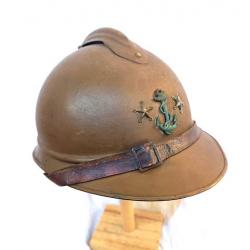 Casque Adrian modèle 15 moutarde général de brigade