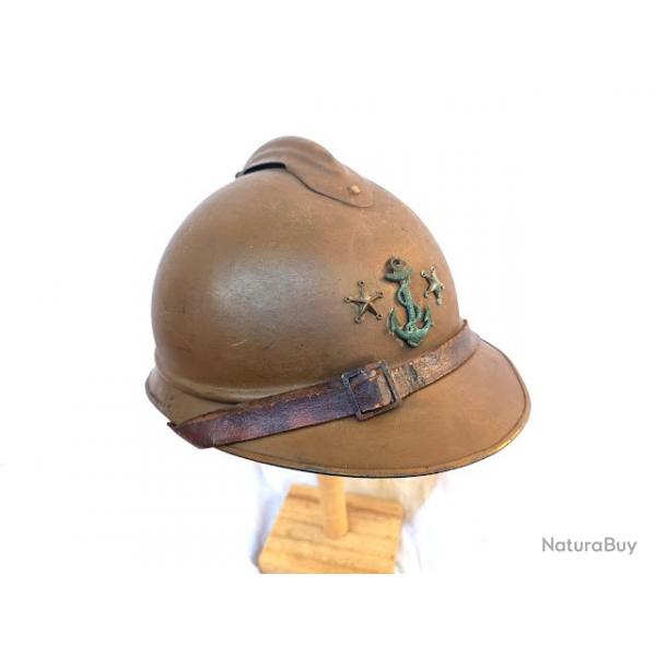 Casque Adrian modèle 15 moutarde général de brigade