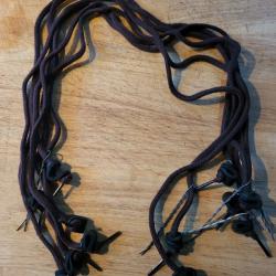 Lot de 6 lacets palombe pigeon