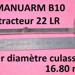 extracteur carabine MANUARM cal. 22lr B10 diamètre culasse 16.80mm - VENDU PAR JEPERCUTE (b15596)