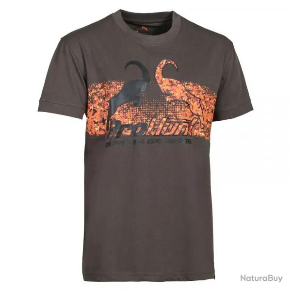 Tee-Shirt de Chasse Prohunt Marron - L