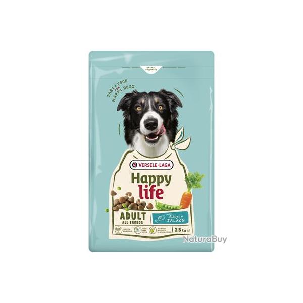 HAPPY LIFE ADULT SAUMON PROMO 12.5KGS DONT 3.75 KGS OFFERTS