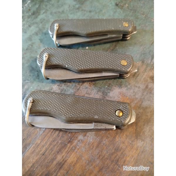 Lot couteaux pliants gran capitan ww2