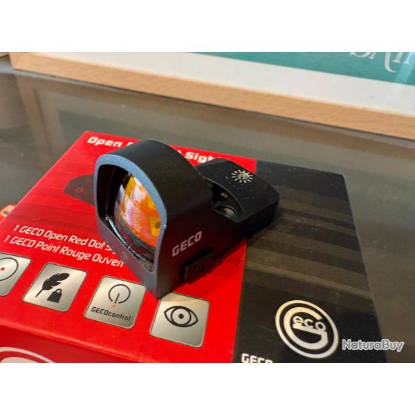 Point rouge Geco Neuf Open Red dot Sight 2 Moa