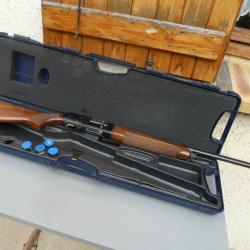 FUSIL SEMI-AUTO BERETTA A 304 SILVER LARK - CALIBRE 12/70 AVEC SA MALLETTE ET SES 5 CHOKES