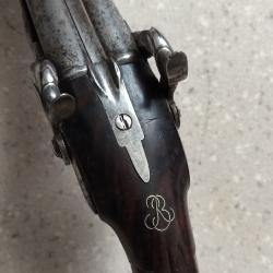 Pistolet Signé Jalabert Lamotte Modèle Civil De Luxe "