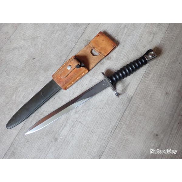 V 346728 Baonnette Suisse FASS 57 + PF cuir