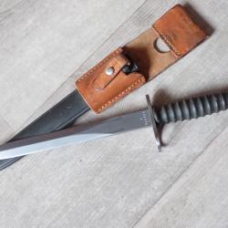 V 359393 Baïonnette Suisse FASS 57 + porte fourreau