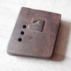 Chargeur, pour fusil 1889 suisse Schmidt Rubin.