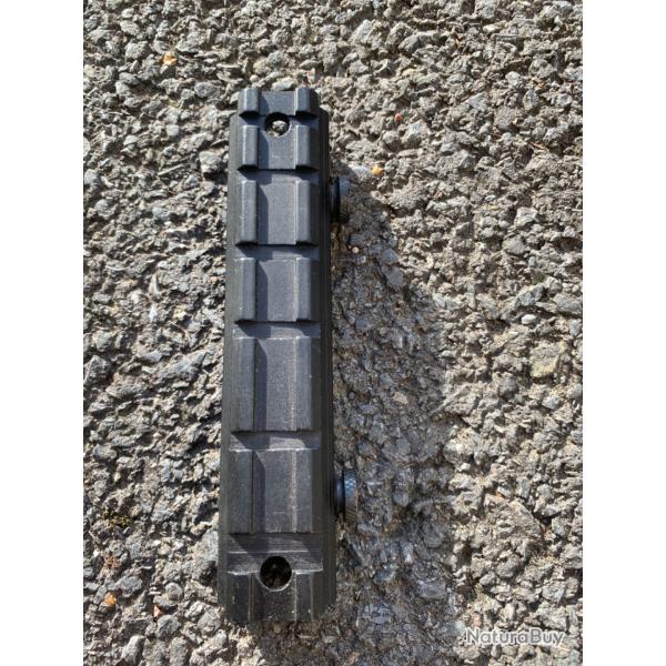 Rail rehaussé picatinny 21mm vers 21mm
