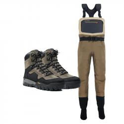 Pack waders GRUNDEN'S Boundary + chaussures Bankside