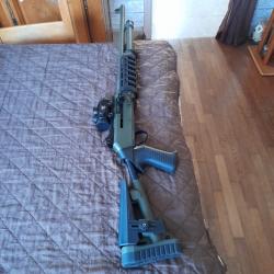 fusil semi automatique aksa S4 extreme green calibre 12/76