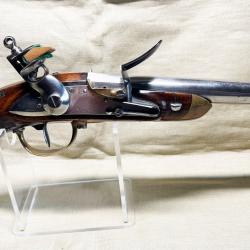 Exceptionnel pistolet à silex d'officier en excellent état - modèle 1816