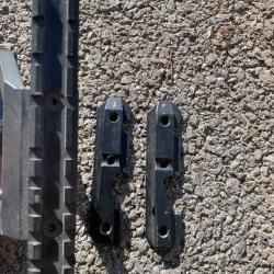 Rail lunette pour AK avec 2 embases