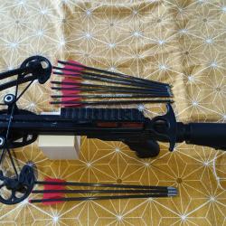 Arbalète FMA Supersonic xl  plus jeu de dix flèches ,clef fournie