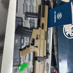 Scar airsoft spring tan