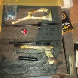 Pistolet Carabine ARTEMIS CP2 CAMO 4,5 mm 6J + 250 Plombs + 5 Co2