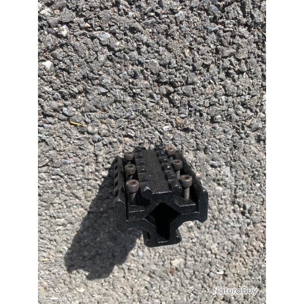 Embase rail de canon