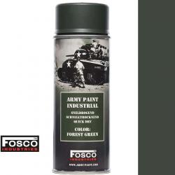 Bombe peinture militaire mate Fosco - Vert Forest Green 400ml