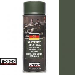 Bombe peinture militaire camouflage résistante DDR Green - Fosco
