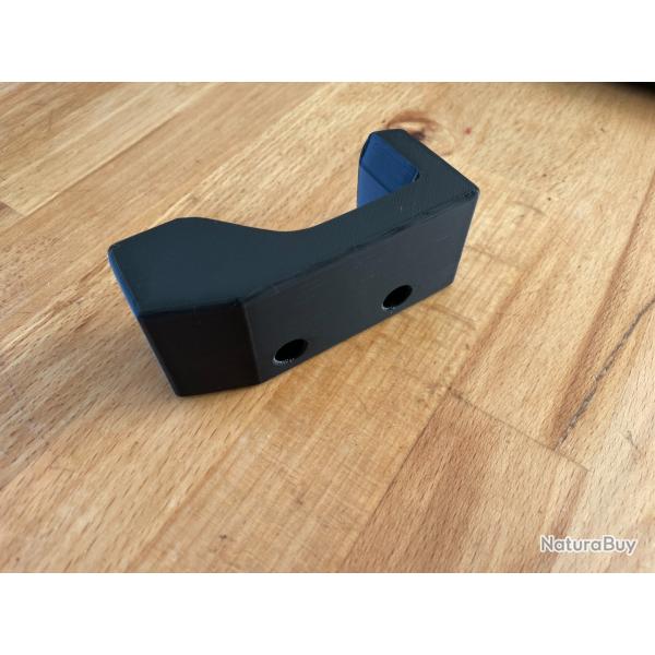 Appui-paume crosse pour pistolet Hammerli AP20 — enfants / petites mains — droitier ou gaucher