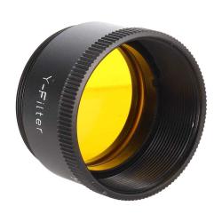 Filtre objectif jaune -  Ø56mm - Double filetage - Schmidt & Bender