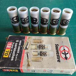 Boîte de 6 balles flèche Sauvestre 12/70