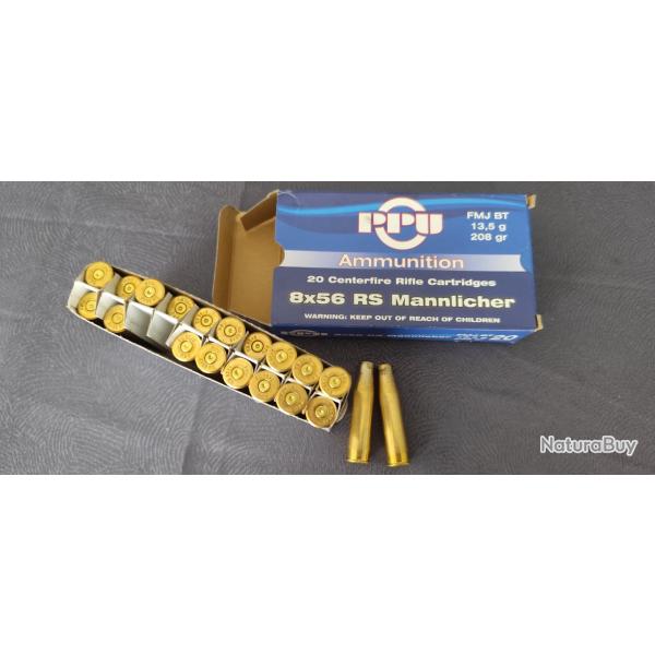 Etuis / douilles 8x56 rs Mannlicher