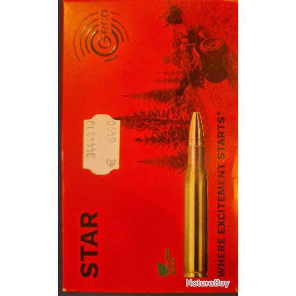 Cartouches GECO STAR 300wn 165 grains 10.7g