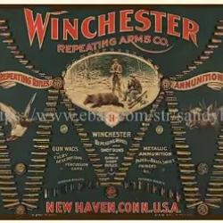 Plaque décorative vintage M winchester LIVRAISON GRATUITE