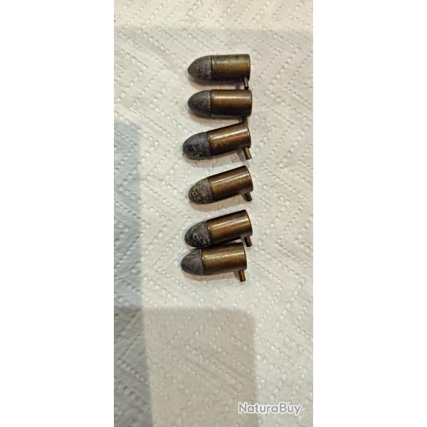 Munitions a broches 9mm