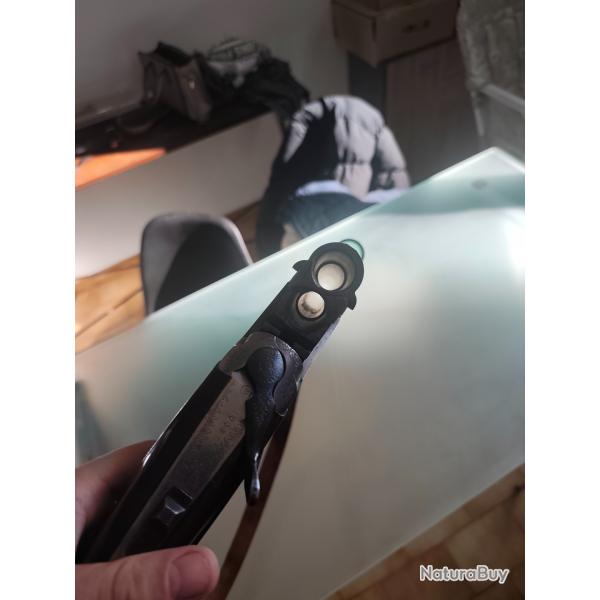 Fusil calibre 12 mono détente