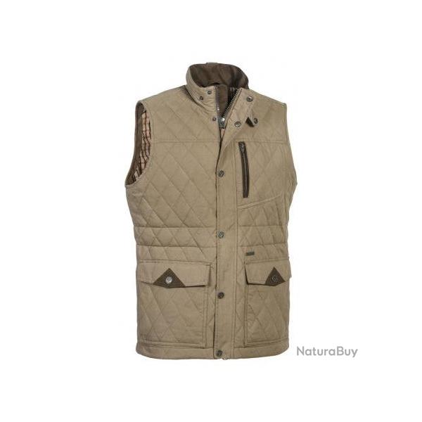 Gilet matelasse Club Interchasse Ares - Tabac / 4XL