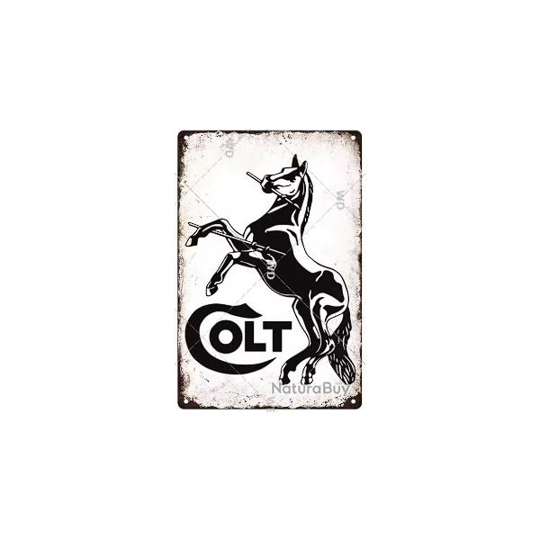 Plaque dcorative vintage colt LIVRAISON GRATUITE