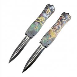 Couteau OTF , manche composite ultra résistant