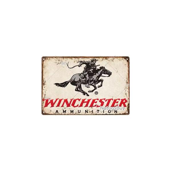 Plaque dcorative vintage winchester LIVRAISON GRATUITE
