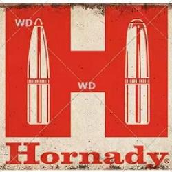 Plaque décorative vintage hornady V2 LIVRAISON GRATUITE