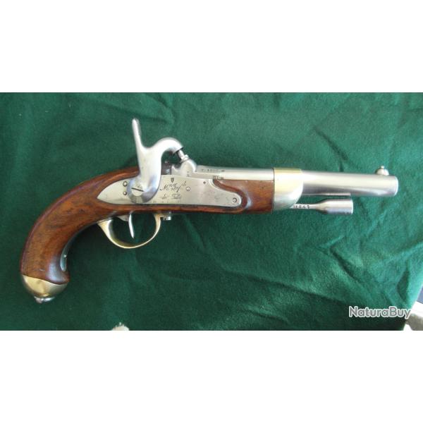 Très beau pistolet modèle 1822 tbis de la manufacture Impériale de Tulle