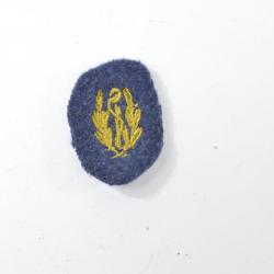 Copie insigne de béret coiffe Personnel de santé, médecin. Première Guerre Mondiale. Caducée (C)