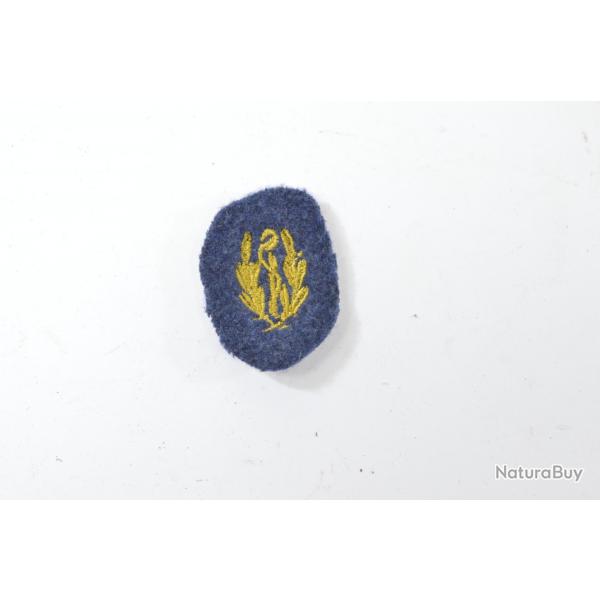 Copie insigne de béret coiffe Personnel de santé, médecin. Première Guerre Mondiale. Caducée (C)