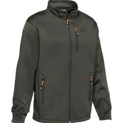 BF25 ! Sweat Shirt Percussion Zippé Kaki