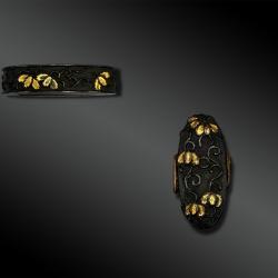 ENSEMBLE Fuchi et Kashira - Japon - Période Edo (1603-1868)