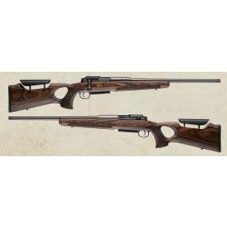 Carabine MAUSER M25 max cal.7 rem mag bois trou de pouce canon 62cm filetée busc réglable