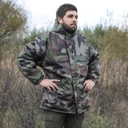 Coupe vent fourré camouflage CE S à 3XL
