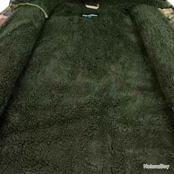 Coupe vent fourr camouflage CE S  3XL